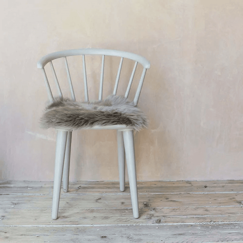 Square Sheepskin Seat Pad