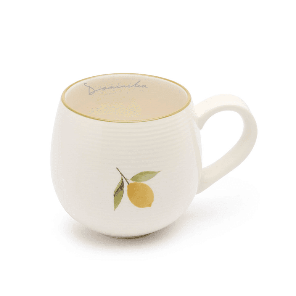 Lemons Mug, Natural