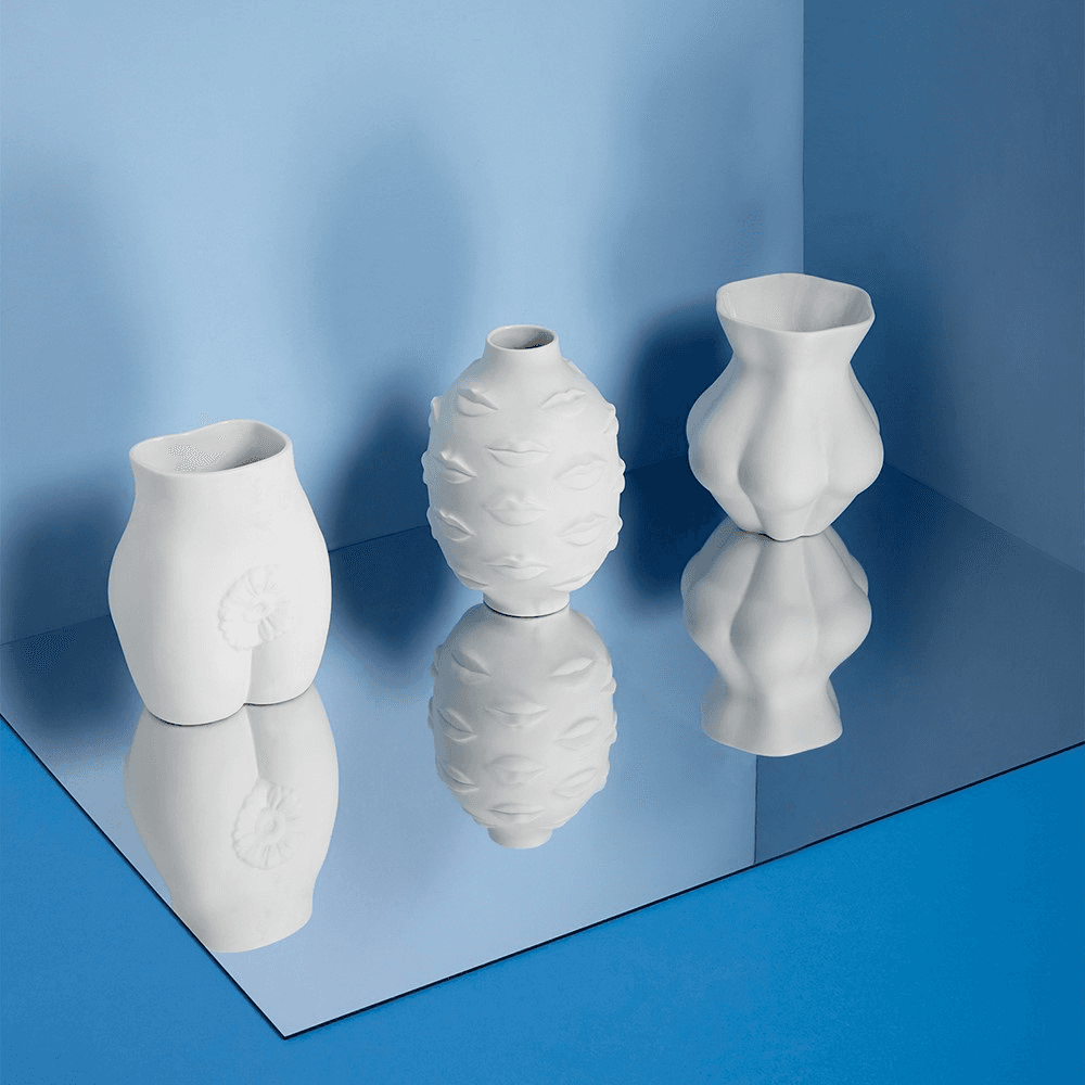 Muse Gala Vase, White