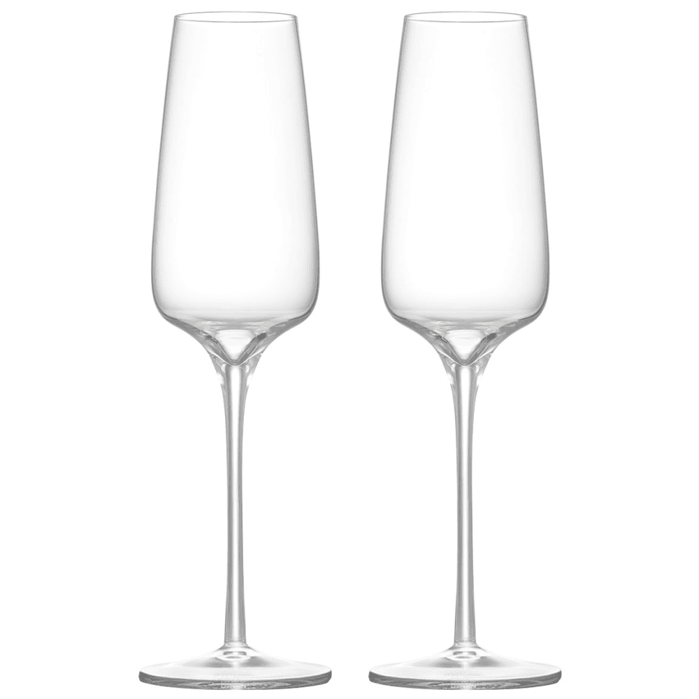 Juno Set of 2 Champagne Flutes