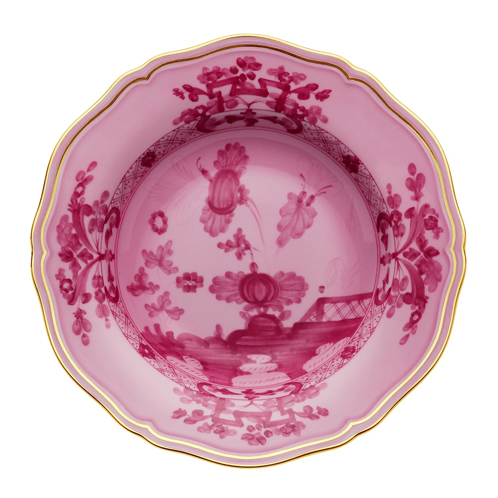 Oriente Italiano Soup plate, Porpora