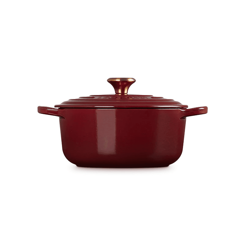 Signature Cast Iron Round Casserole