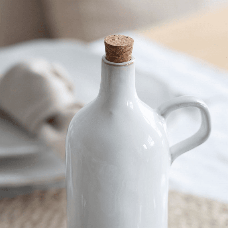 Ithaca Oil Bottle, White