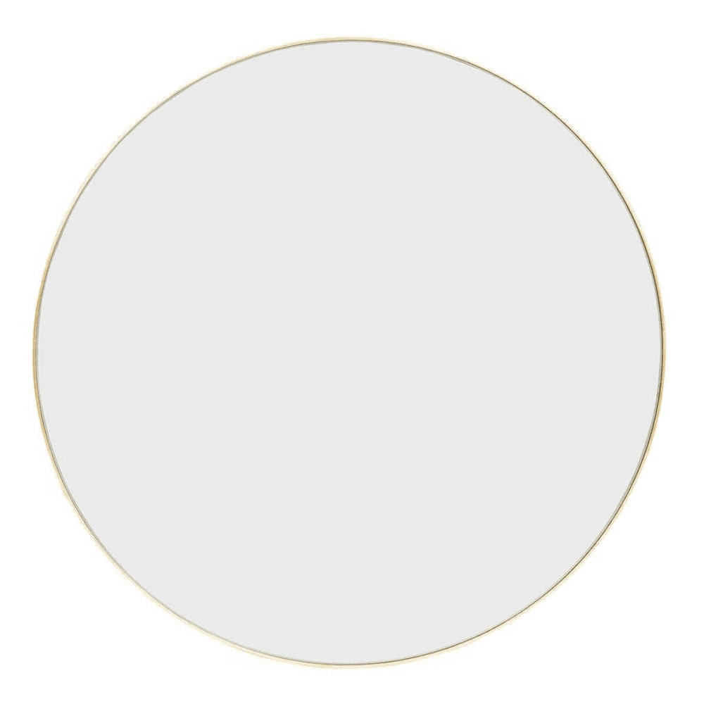 Fine Edge Round Mirror