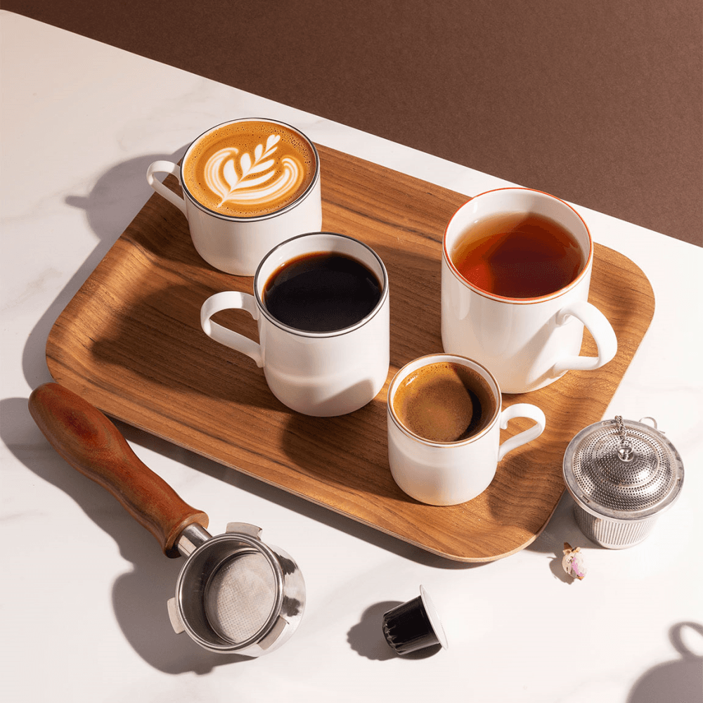 Bone China Double Line Mug