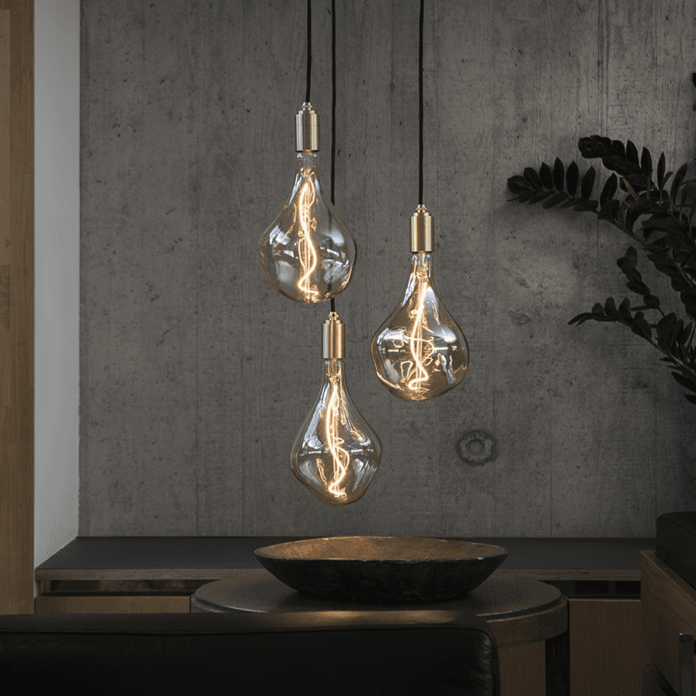 Voronoi II Tinted Bulb Led 3W 2200K E27, Clear