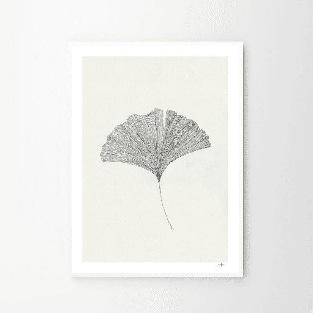 Grinko Leaf - Ana Frois Art Print, Multi