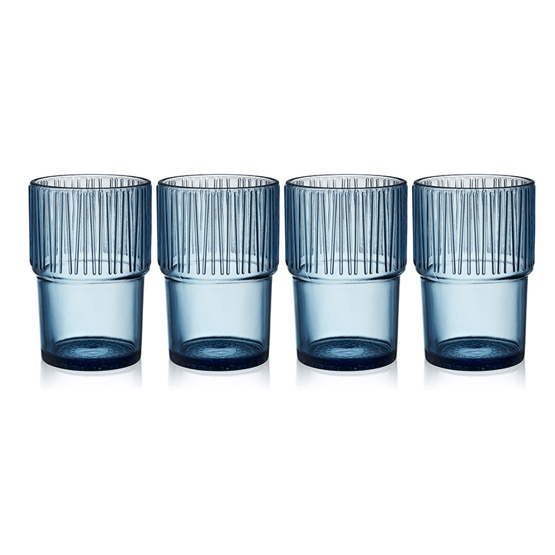Kusintha Set of 4 Cafe Glasses