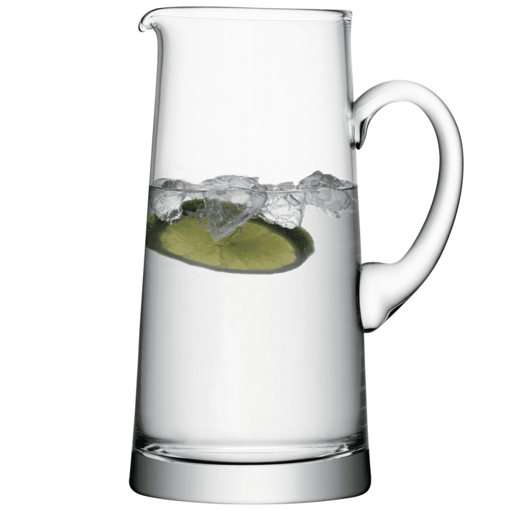 Bar Tapered jug, clear