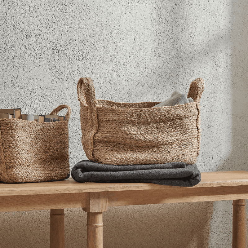 Arbroath Rectangular Jute Basket