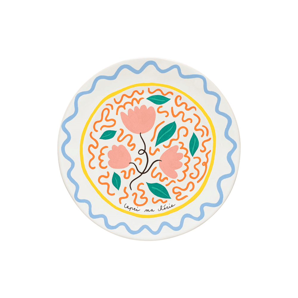 Summer Bliss Tulip Dinner Plate, Multi