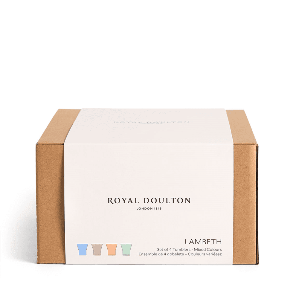 Lambeth Set of 4 Tumblers