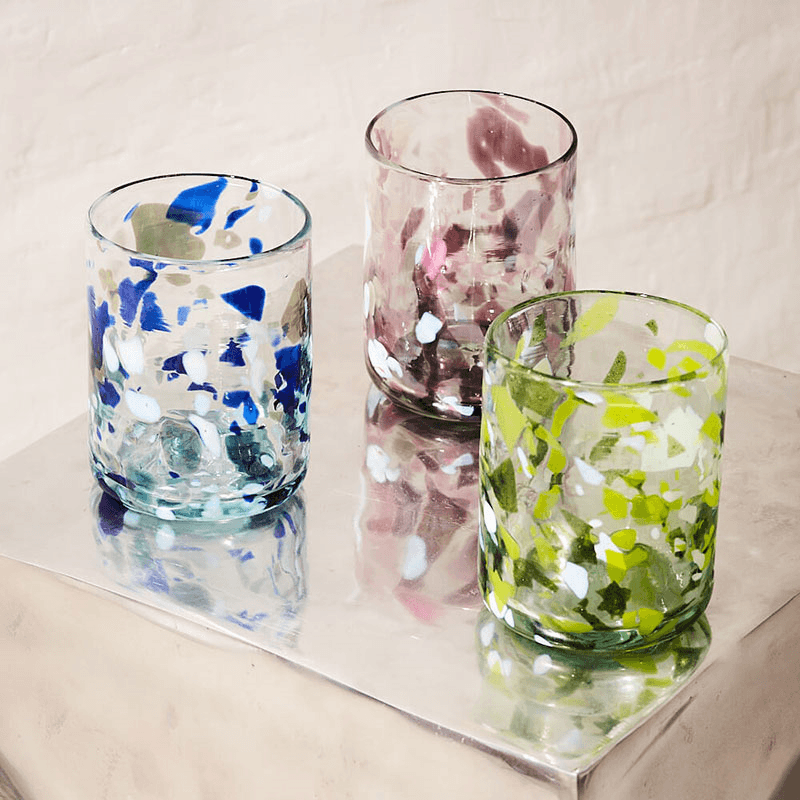 Jardin Set of 4 Tumblers, Green