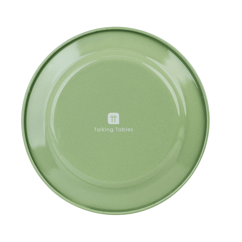 Bon jardin Enamel Plate, Pea