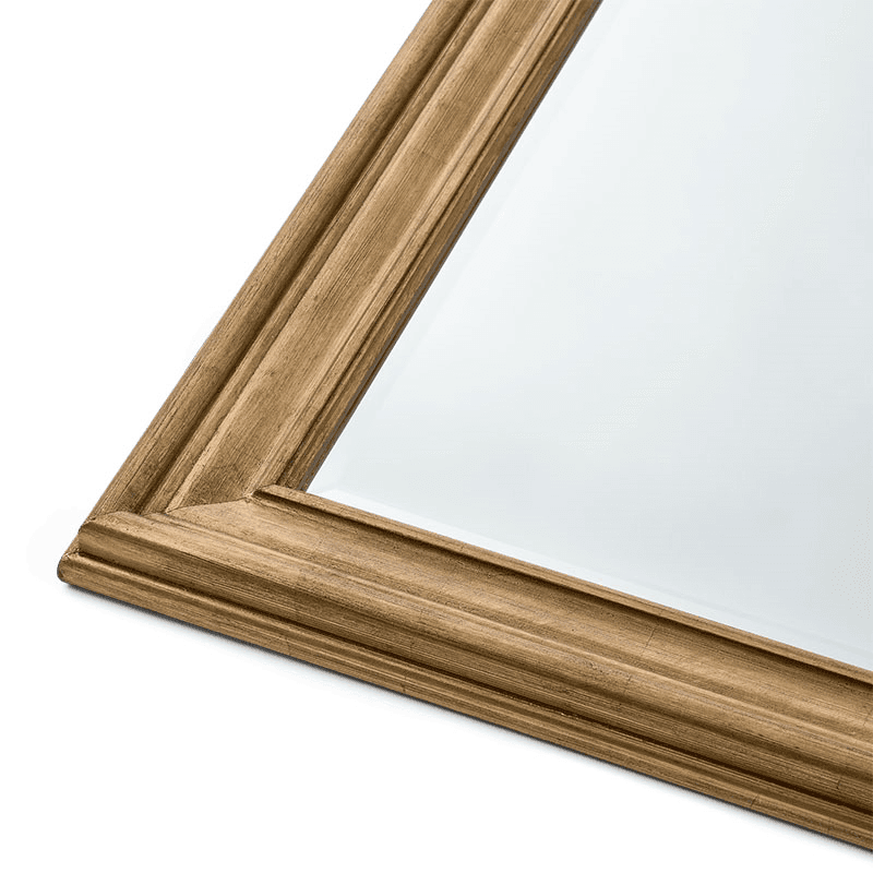 Fleming Rectangular Mirror, Gold
