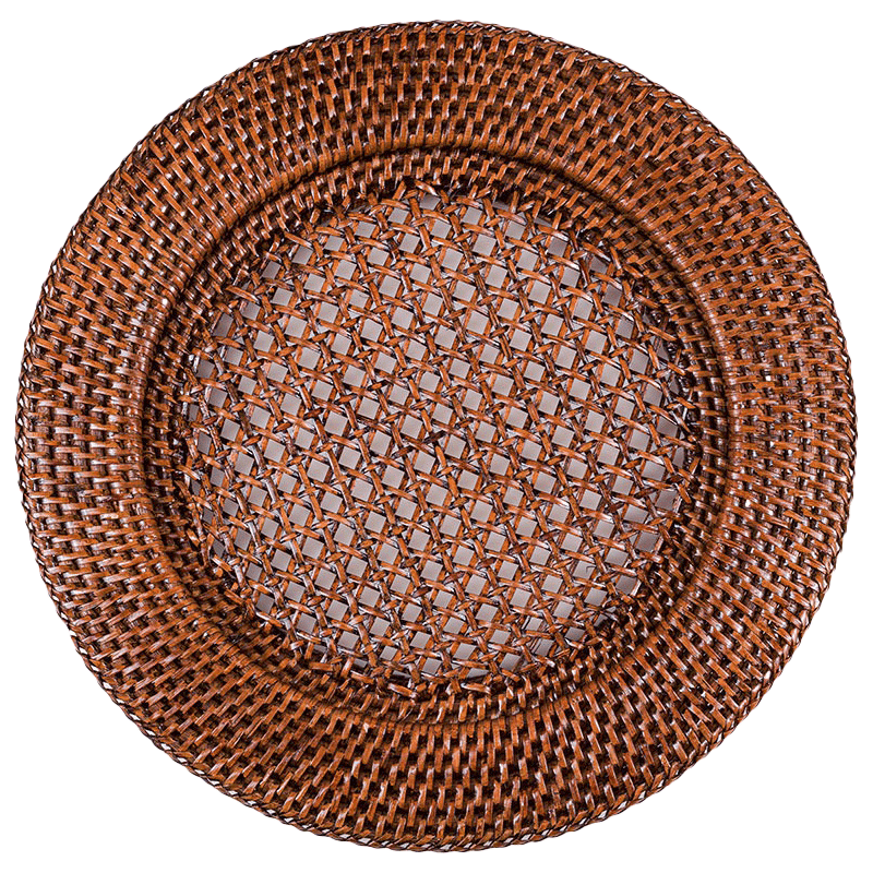 Botanio Botanio Placemat D32cm, Brown, Brown