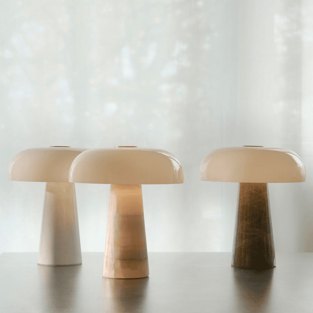 Glossy Mini Table Lamp