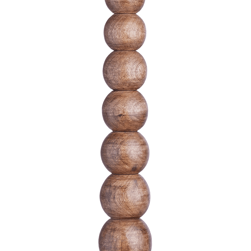 Rahul Standing Lamp, Warm Wood