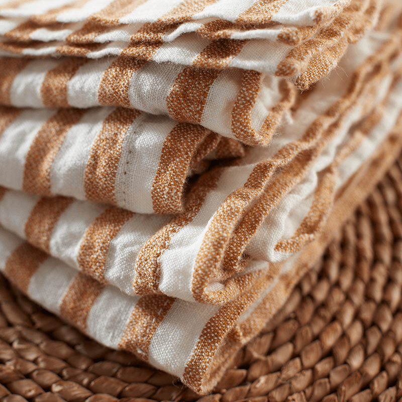 Cora Mid Stripe Set of 4 Napkins