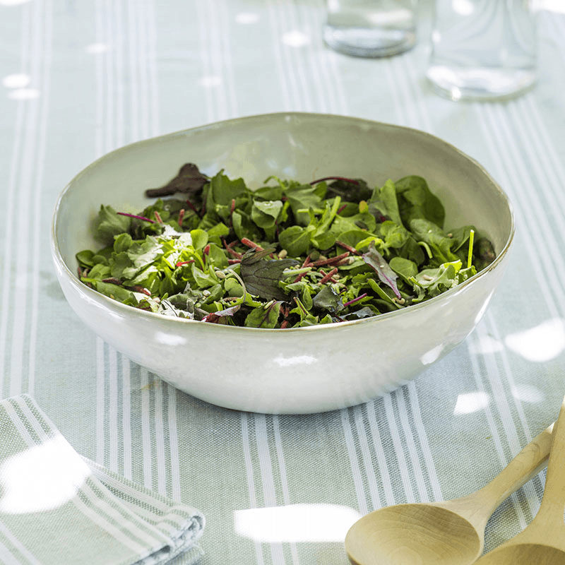 Ithaca Salad Bowl, White