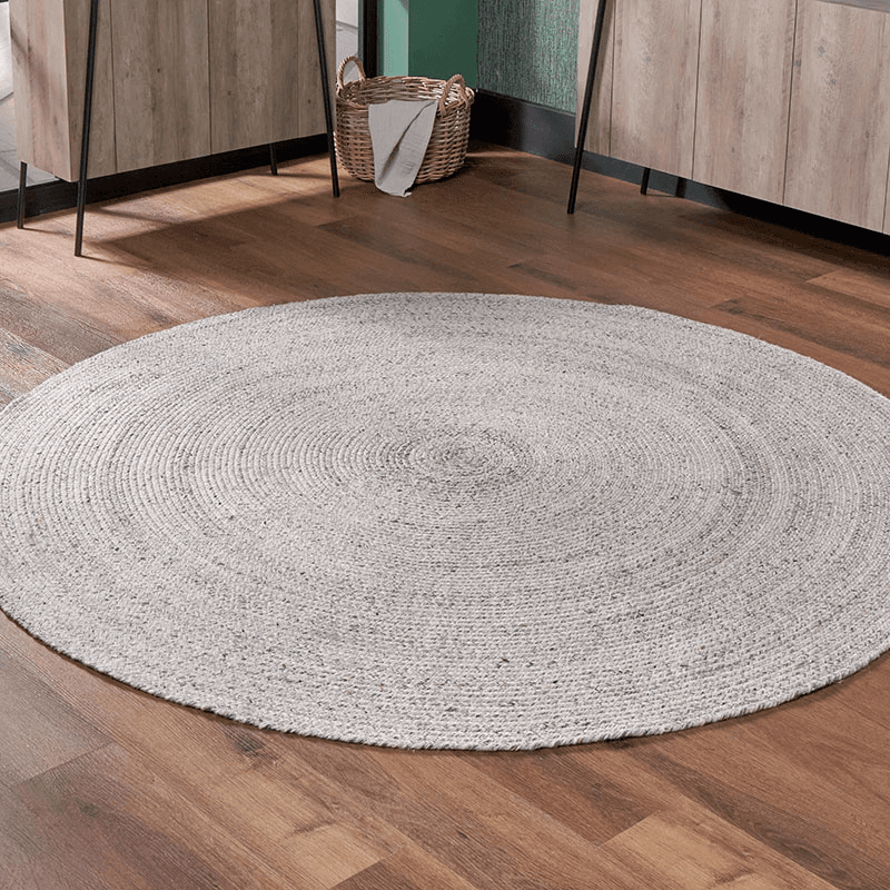Tweed Indoor Outdoor Rug, Warm Grey