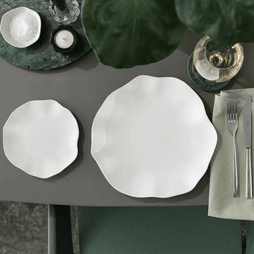 Image showing the Pura Dinner Plate, White product.