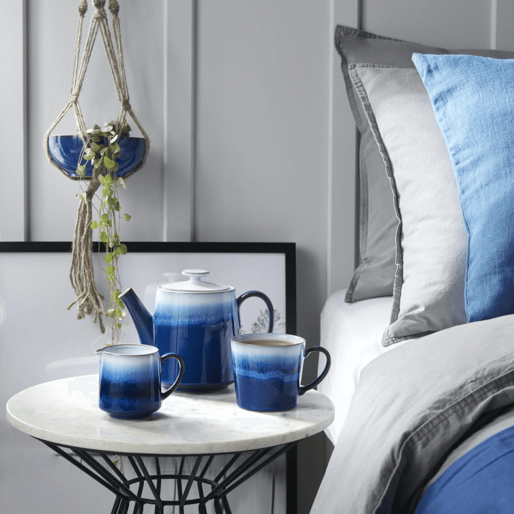 Blue Haze Teapot, Blue