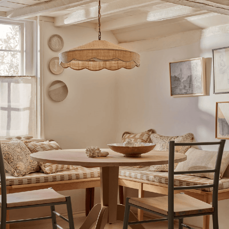 Marina Pendant Light, Raffia