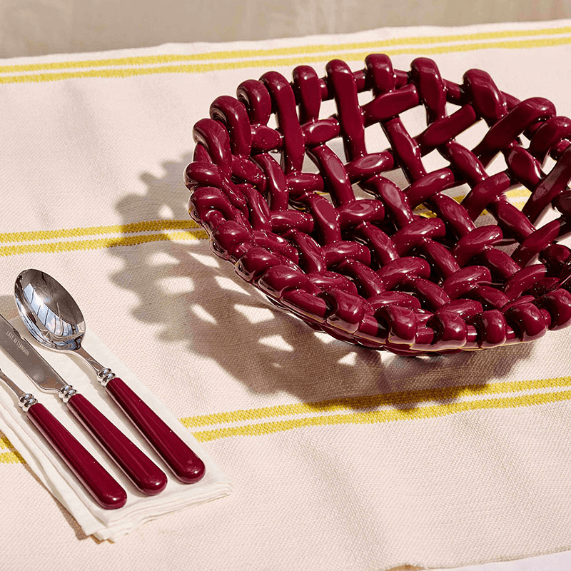 Juicy Basketweave Bowl
