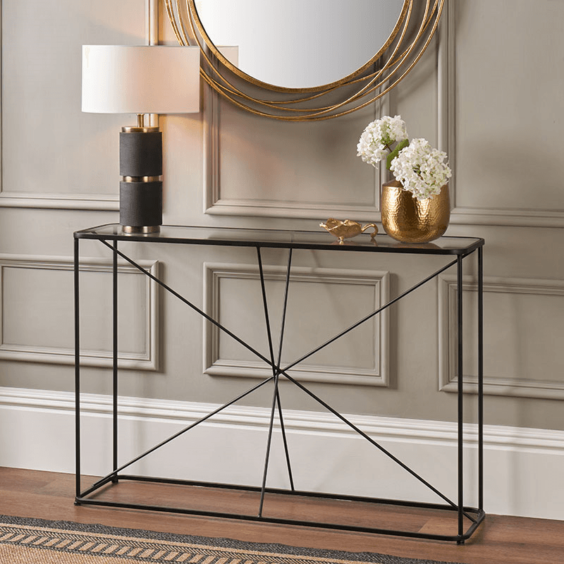 Roxy Console Table, Black