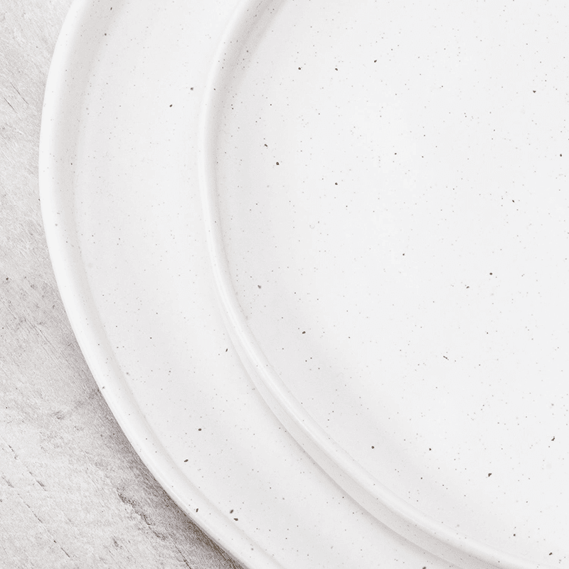 Kivi Side Plate, White
