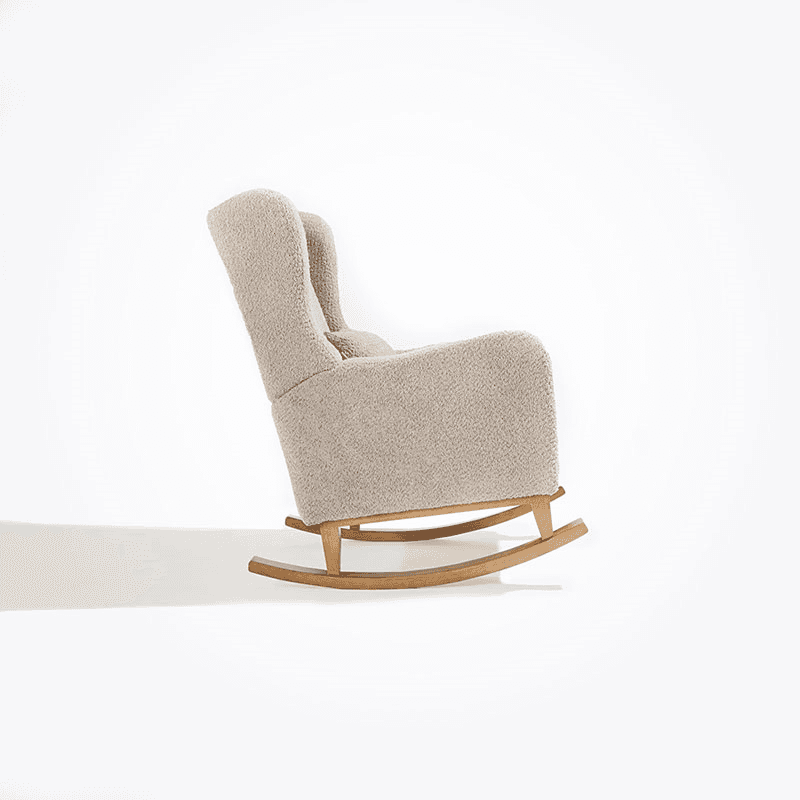 Harper Wingback Rocking Chair & Footstool