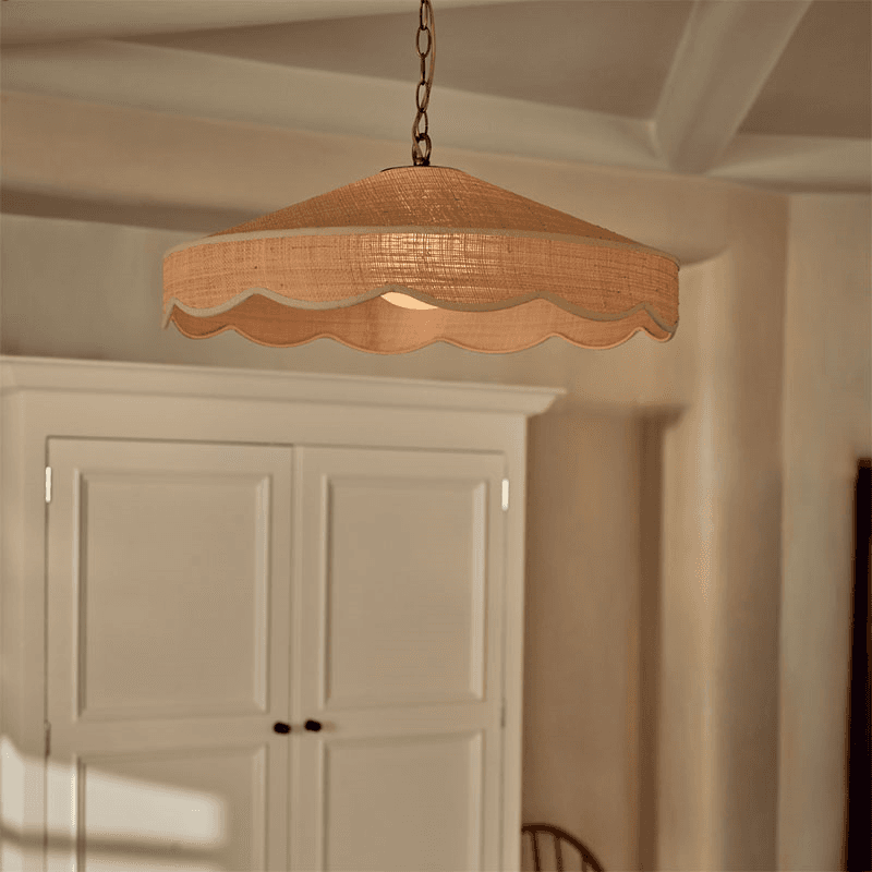 Marina Pendant Light, Raffia