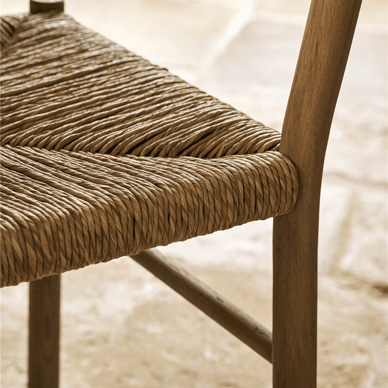 Wixford Set of 2 Dining Chairs, Oak Wood
