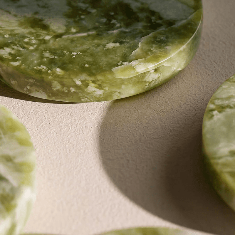 Hanson Set of 4 Coasters, Apple Jade
