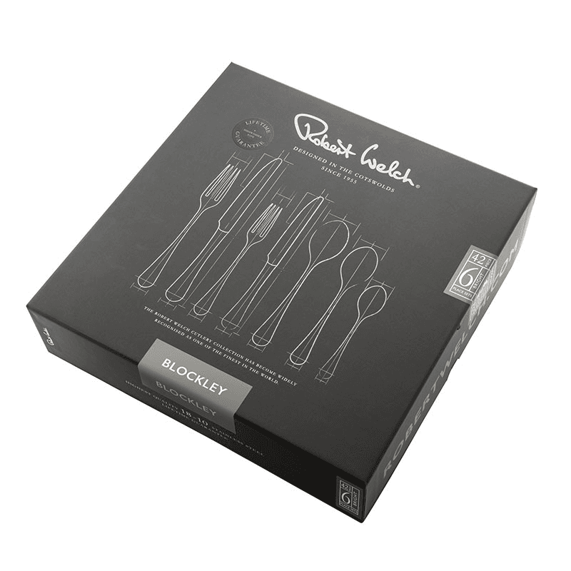 Blockley 42 Piece Cutlery Set, Stainless Steel