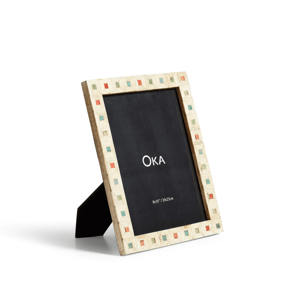 Telha Bone Tile Picture Frame, Multi