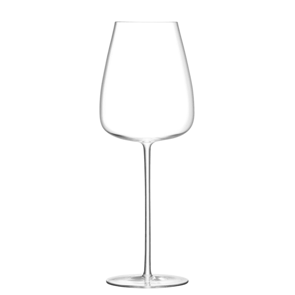 Wine Culture Pair of white wine glasses, clear