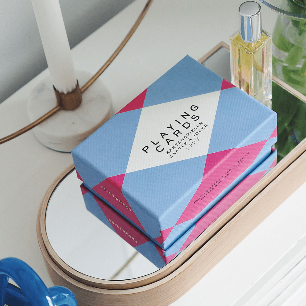 Play Double Playing Cards, Blue/Red