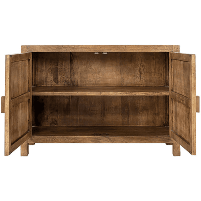 Yasha Mango Wood Sideboard, Natural