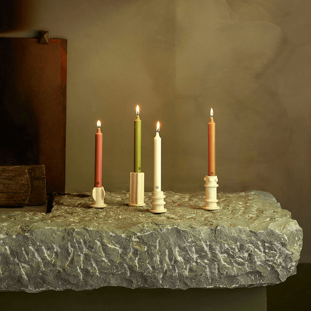 Cedar Scented Taper Candles