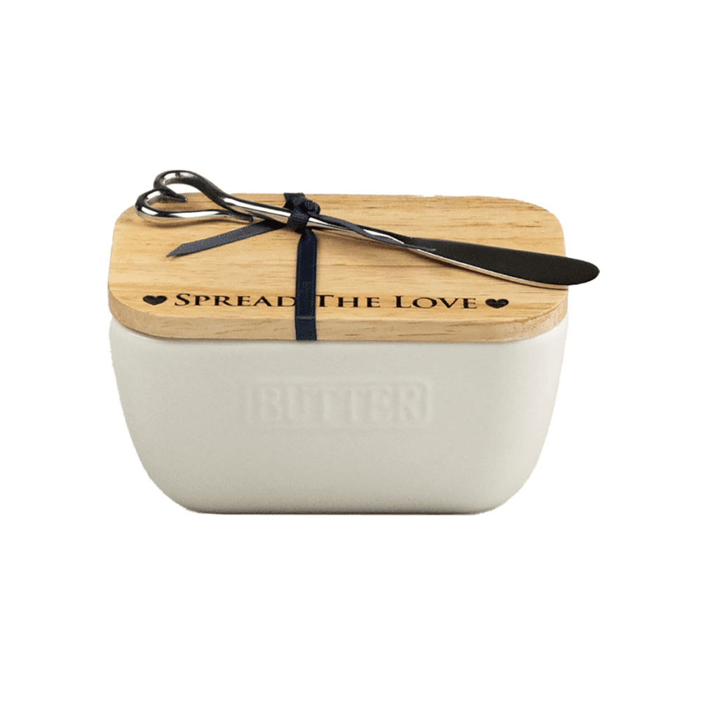 Love Butter Dish & Knife Set