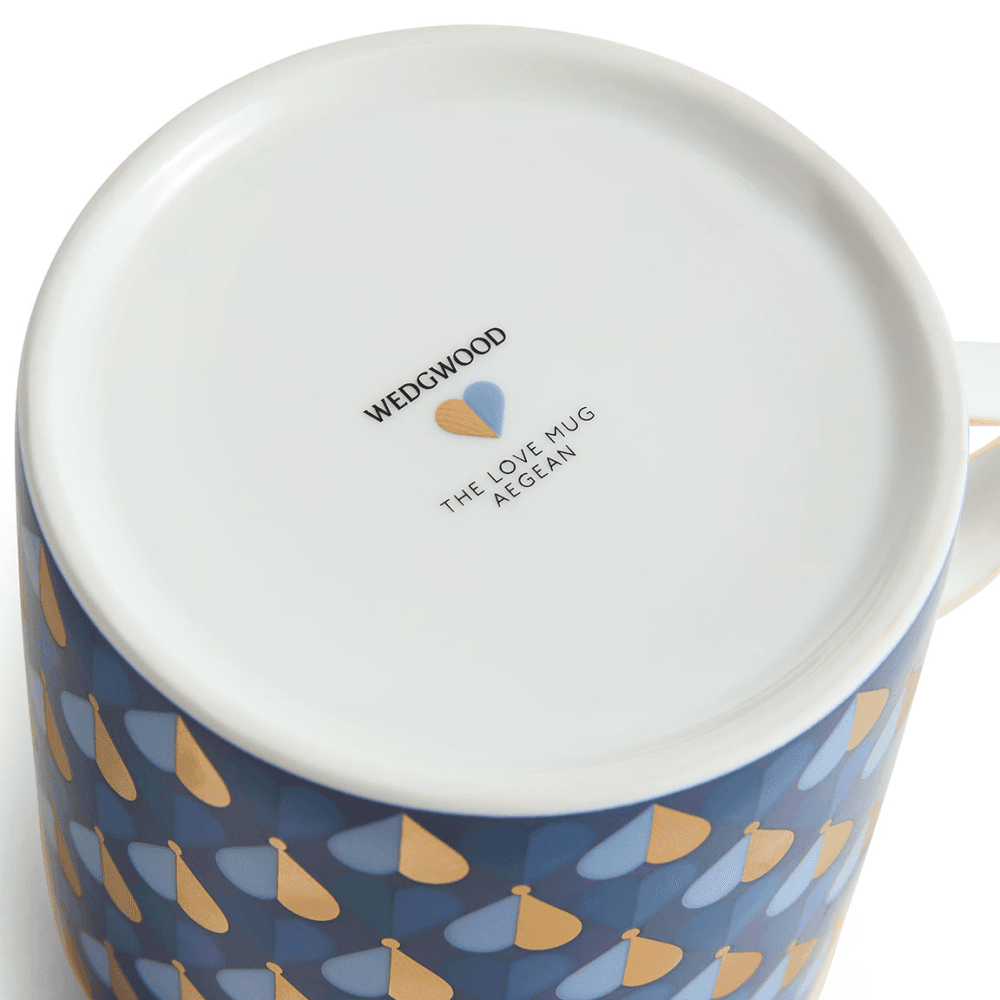 Love Set of 2 Mugs, Aegean