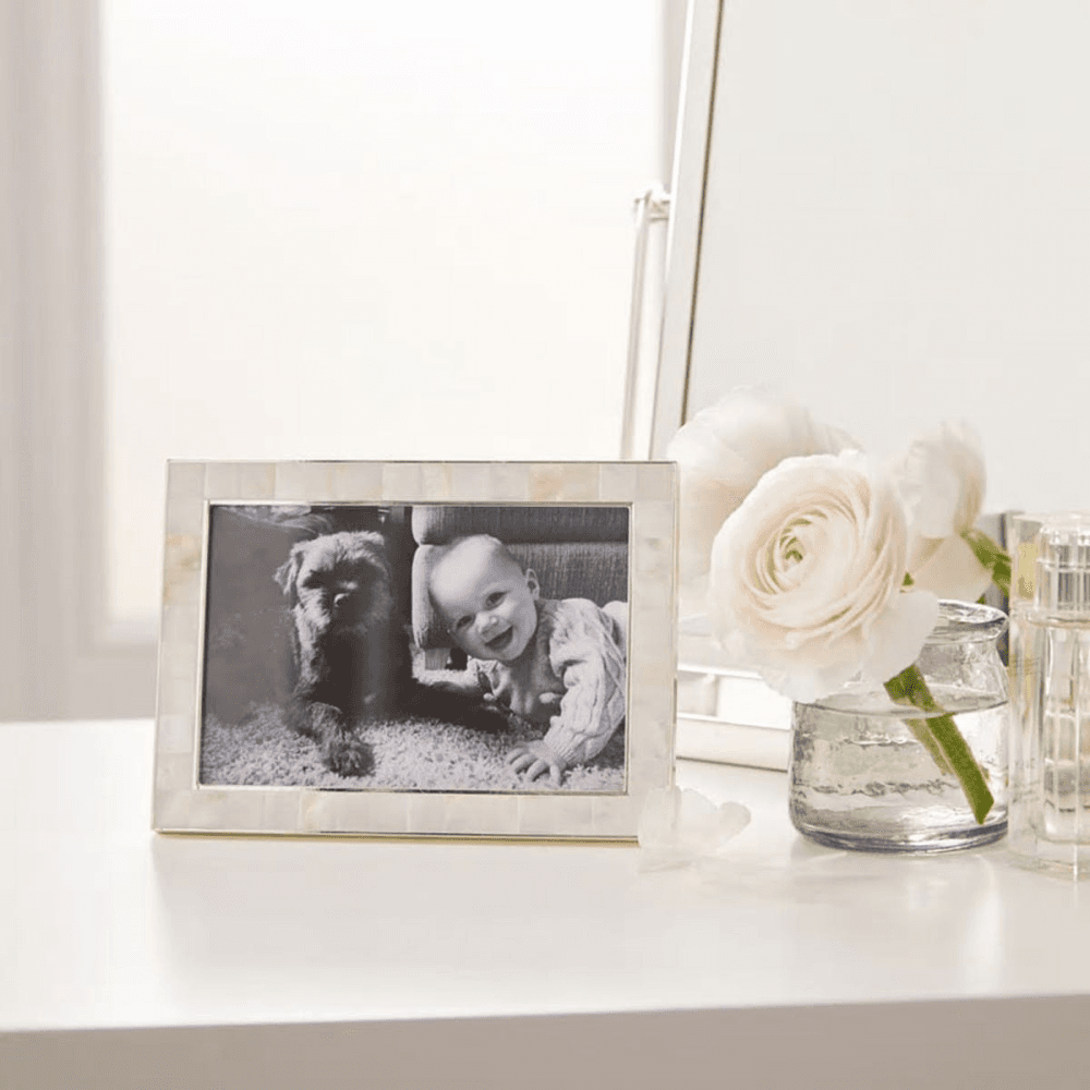 Mother of Pearl Photograph Frame