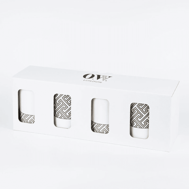 Maze Set of 4 Mugs