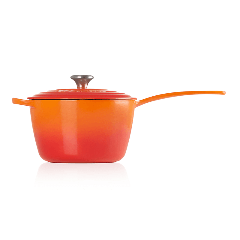 Signature Cast Iron Saucepan