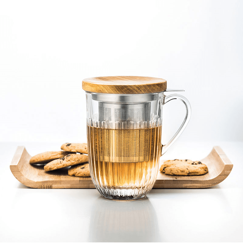 Ouessant Infuser Mug, Clear