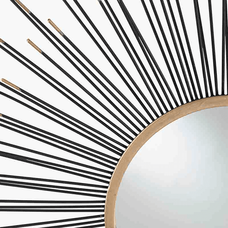 Starburst Round Mirror