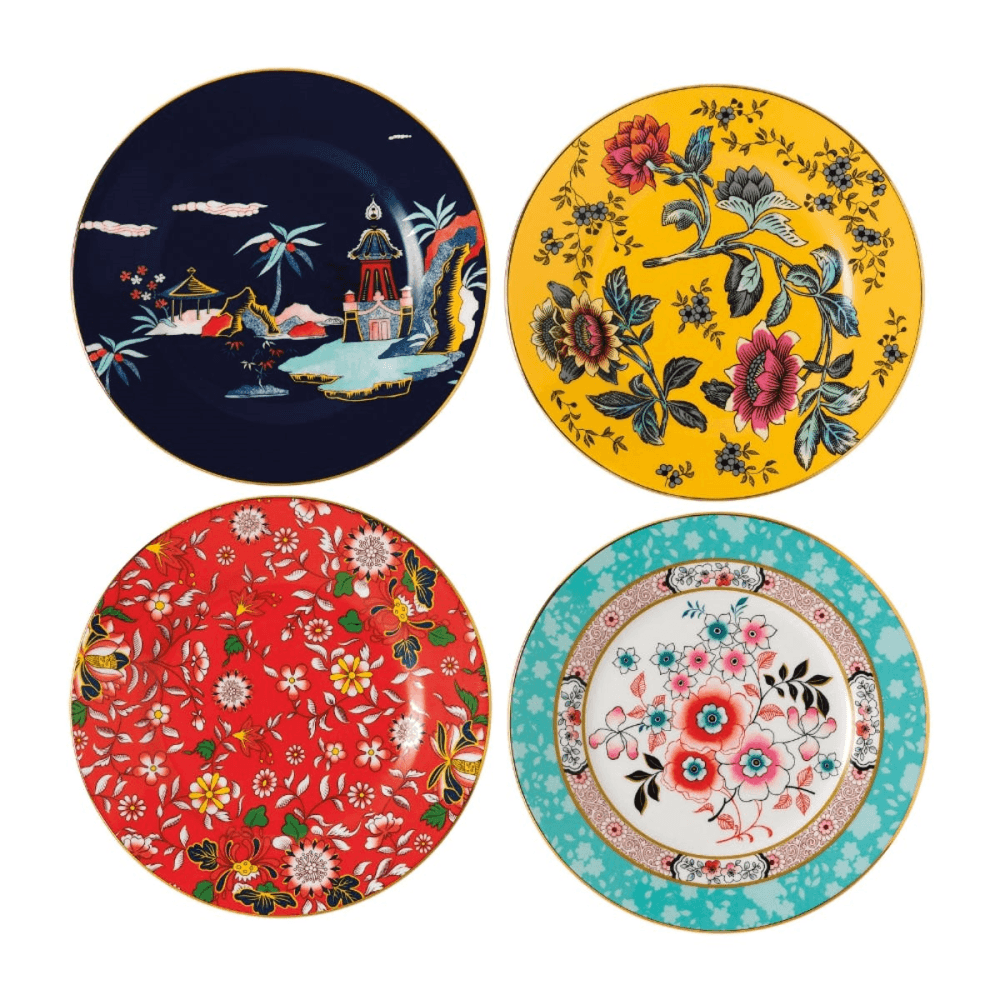 Wonderlust Set of 4 Plates