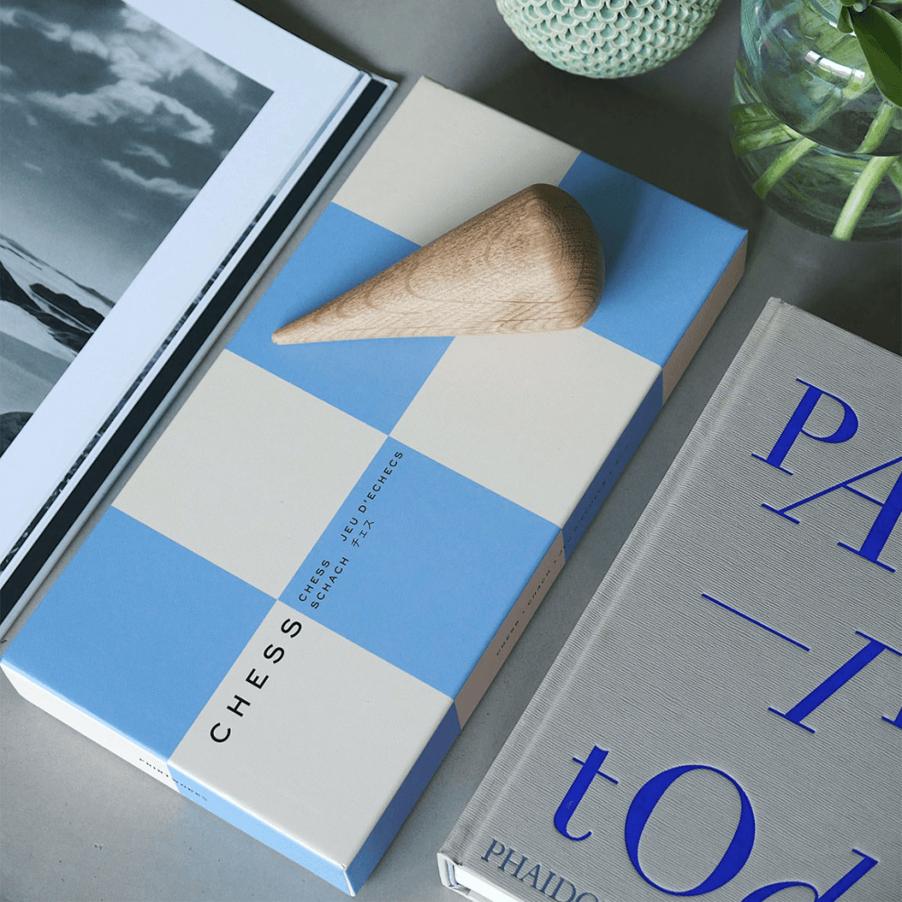 Play Chess, Beige/Blue